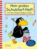 Cover: Mein gro&szlig;es Schulstart-Heft mit dem kleinen Raben-Socke - Esslinger