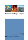 Cover: 11th International Fatigue Congress - Trans Tech Publications Ltd