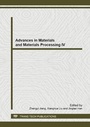 Cover: Advances in Materials and Materials Processing IV - Trans Tech Publications Ltd