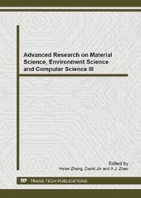 Enlarge image Cover: Advanced Research on Material Science, Environment Science and Computer Science III - Trans Tech Publications Ltd