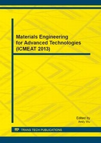 Enlarge image Cover: Materials Engineering for Advanced Technologies (ICMEAT 2013) - Trans Tech Publications Ltd