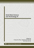 Cover: Solid State Science and Technology IV - Trans Tech Publications Ltd