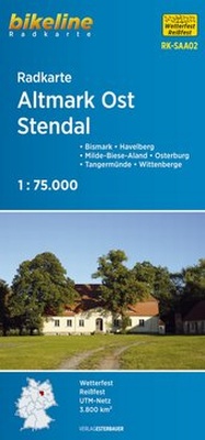 Abbildung von: Radkarte Altmark Ost Stendal (RK-SAA02) - Esterbauer