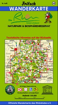 Abbildung von: Naturpark Rhön - Fritsch Landkartenverlag