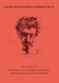 Cover: Allein mit dem Wort: Erich M&uuml;hsam, Carl von Ossietzky, Kurt Tucholsky - Erich-M&uuml;hsam-Gesellschaft