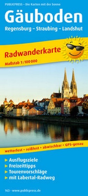 Abbildung von: Gäuboden, Regensburg - Straubing - Landshut - Freytag-Berndt und ARTARIA