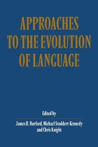 Abbildung von: Approaches to the Evolution of Language - Cambridge University Press