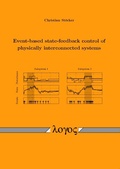 Cover: Event-based state-feedback control of physically interconnected systems - Logos Berlin