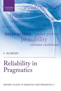 Enlarge image Cover: Reliability in Pragmatics - Oxford University Press