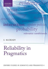 Enlarge image Cover: Reliability in Pragmatics - Oxford University Press