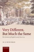 Cover: Very Different, But Much the Same - Oxford University Press