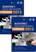 Bild: Blackstone's Police Investigators' Manual and Workbook 2015 - Oxford University Press