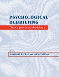 Cover: Psychological Debriefing - Cambridge University Press
