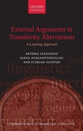 Cover: External Arguments in Transitivity Alternations - Oxford University Press