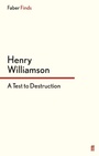 Cover: A Test to Destruction - Faber & Faber