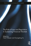 Cover: The Role of Law and Regulation in Sustaining Financial Markets - Routledge