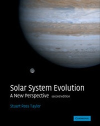 Enlarge image Cover: Solar System Evolution - Cambridge University Press