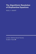 Cover: The Algorithmic Resolution of Diophantine Equations - Cambridge University Press