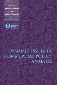 Enlarge image Cover: Dynamic Issues in Commercial Policy Analysis - Cambridge University Press