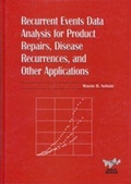 Cover: Recurrent Events Data Analysis for Product Repairs, Disease Recurrences, and Other Applications - Society for Industrial & Applied Mathematics,U.S.