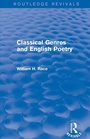Cover: Classical Genres and English Poetry (Routledge Revivals) - Routledge