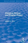 Cover: Classical Genres and English Poetry (Routledge Revivals) - Routledge
