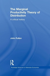 Enlarge image Cover: The Marginal Productivity Theory of Distribution - Routledge