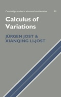 Cover: Calculus of Variations - Cambridge University Press