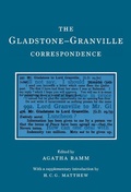 Cover: The Gladstone-Granville Correspondence - Cambridge University Press