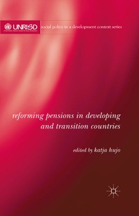 Enlarge image Cover: Reforming Pensions in Developing and Transition Countries - Palgrave Macmillan