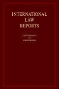 Cover: International Law Reports - Cambridge University Press