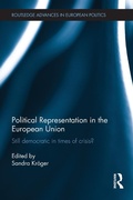 Cover: Political Representation in the European Union - Routledge