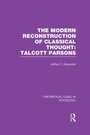 Cover: Modern Reconstruction of Classical Thought - Routledge