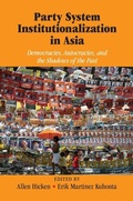 Cover: Party System Institutionalization in Asia - Cambridge University Press