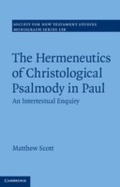 Abbildung von: The Hermeneutics of Christological Psalmody in Paul - Cambridge University Press