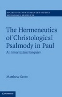 Abbildung von: The Hermeneutics of Christological Psalmody in Paul - Cambridge University Press