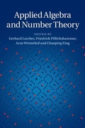 Cover: Applied Algebra and Number Theory - Cambridge University Press