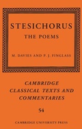 Cover: Stesichorus - Cambridge University Press