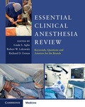 Cover: Essential Clinical Anesthesia Review - Cambridge University Press