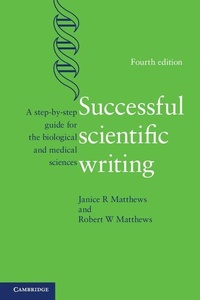 Enlarge image Cover: Successful Scientific Writing - Cambridge University Press