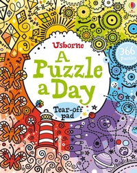 Enlarge image Cover: A Puzzle a Day - Usborne Publishing Ltd
