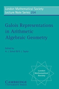 Abbildung von: Galois Representations in Arithmetic Algebraic Geometry - Cambridge University Press