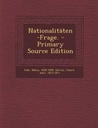 Enlarge image Cover: Nationalitaten-Frage. - Primary Source Edition - Nabu Press