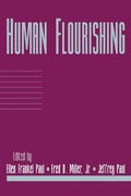 Cover: Human Flourishing: Volume 16, Part 1 - Cambridge University Press