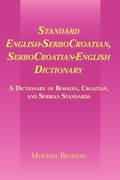 Cover: Standard English-SerboCroatian, SerboCroatian-English Dictionary - Cambridge University Press