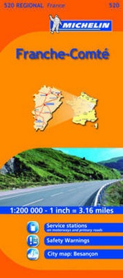 Abbildung von: Franche-Comte - Michelin Maps