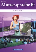 Cover: Unsere Muttersprache - Sekundarstufe I - &Ouml;stliche Bundesl&auml;nder und Berlin 2001 - 10. Schuljahr - Volk und Wissen Verlag