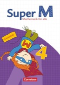 Cover: Super M - Mathematik f&uuml;r alle - &Ouml;stliche Bundesl&auml;nder und Berlin - 4. Schuljahr - Cornelsen Verlag