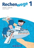 Cover: Rechenwege - S&uuml;d - Aktuelle Ausgabe - 1. Schuljahr - Volk und Wissen Verlag