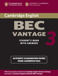 Abbildung von: Cambridge BEC Vantage 3 - Klett